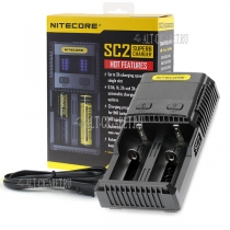 Зарядное устройство Nitecore SC2- миниатюра 1