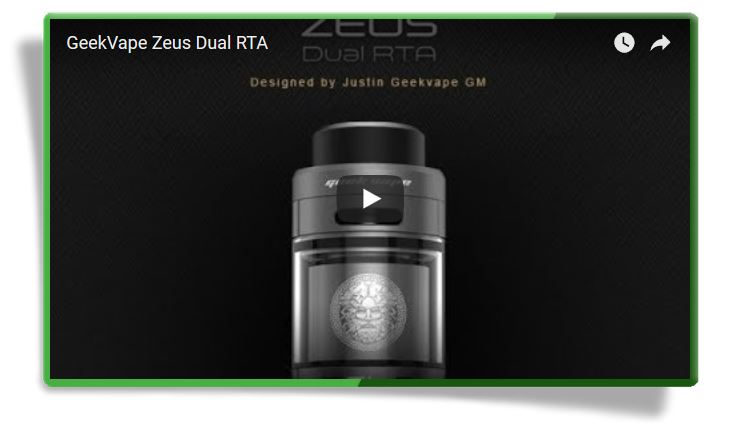 GeekVape Zeus Dual RTA - обзор