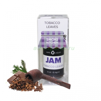 SmokeKitchen Jam, Tobacco Leaves, 10 мл