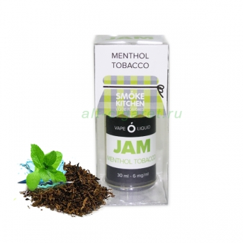 SmokeKitchen Jam, Menthol Tobacco, 10 мл